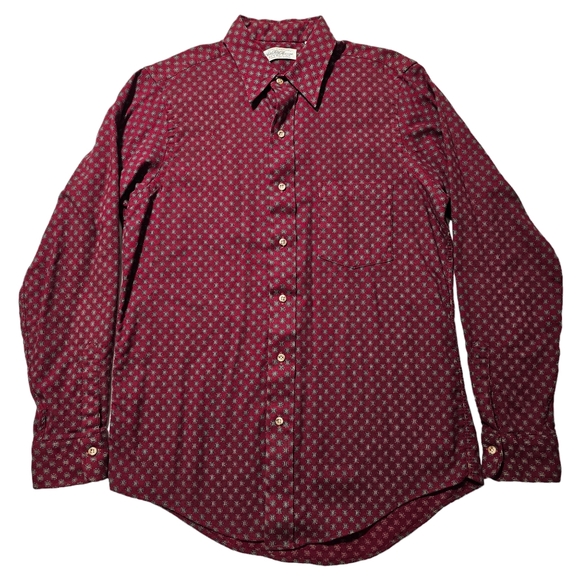 VTG Saks Fifth Avenue Viyella Mens Size Medium WOOL BLEND Plaid Flannel Button - Picture 1 of 7